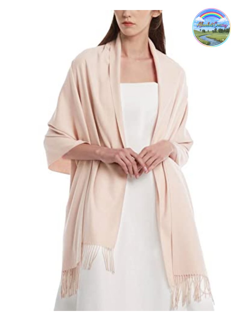 Butter-Soft Pashmina Shawl Wrap For Women Evening Dress Scarf